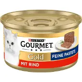 Gourmet Økonomipakke: 24 x 85 g Gold Fin Paté - Okse