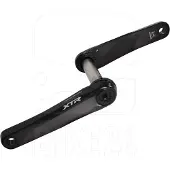 Shimano švaistikliai: XTR FC-M9120, integruotas švaistiklis, 1x11/12, 175 mm, be overdrive'o, be BB puodelių pakuotės.