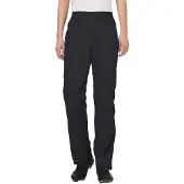Vaude Drop Pants II, regnbukser, dame sort