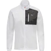 Newline Sportsjakke mørkegrå / transparent / offwhite