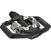 Shimano Pedal, Vejcykel, Stål, Sort, Stål, Chromoly Steel 4140 (CrMo), Klemløse pedaler, Mand/kvinde