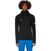 Mammut - Fleece - Taiss Light ML Hooded Jacket Men Black til Unisex - Størrelse XL - Sort