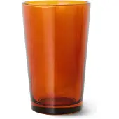 HK Living 70's glassware teglas 20 cl 4-pak Amber brown
