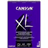 Canson XL Fluid Mixed Media A3 250G Spiral 30 SH