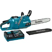 Makita Grandininis pjūklas akumuliatorinė pjūklas grandininis 35cm, 5.0Ah, 40V max XGT [UC011GT101] + Dovana rękawice