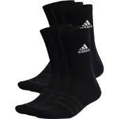 Adidas Sokker Cushioned Crew 6-pak - Sort/hvid, størrelse 31-33