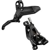 Sram Hydraulic disc brake Level Silver Stealth 4 Piston - Bagbremse