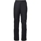 Vaude Drop Pants II, regnbukser, dame sort