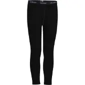 Icebreaker - Skiundertøj børn - K Merino 260 Oasis Leggings Black til UnisexUld - Børnetoj Størrelse 8 År - Sort