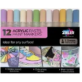Zieler Paint Markers Pastel Medium Tusch
