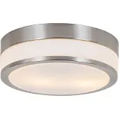 QAZQA Moderne udendørs loftslampe stål 28 cm IP44 - Flavi