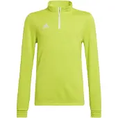 Adidas Entrada 22 Training Top Sweatshirt Junior - Lime, størrelse 140 cm