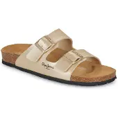 Pepe Jeans Pantoletter 'Oban Claic' guld / sort