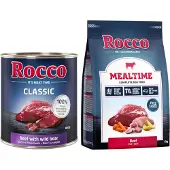 Rocco Økonomipakke: 24 x 800 g Classic - Okse med vildsvin