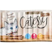 Catessy Økonomipakke: Sticks 150 x 5 g - med BBQ Laks
