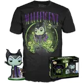 Funko POP! Disney T-shirt Og Eksklusiv Figur Villanas Maleficent