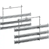 NEFF - 3-niveaus teleskopisk hyldeskinne