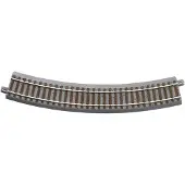 Roco H0 geoLINE (med ballast) 61123 Bøjet spor 6 stk
