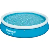 Bestway Fast Set Oppustelig Swimmingpool Rund 57266 - 366 x 76 cm