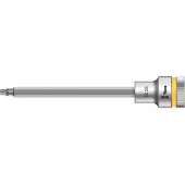 Wera 05003851001, Sokkel, 1/2, 1 hoved(er), T25, Krom-vanadium-stål, Krom