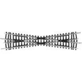 Minitrix T14973 N skinne Kryds 129.8 mm 15 °
