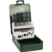 Bosch Metal drill bit set HSS-R DIN 338 19 pieces