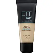 Maybelline New York Fit Me Matte & Poreless Foundation 128 Warm Nude 30ml