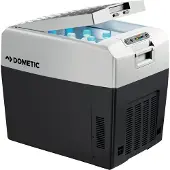 Dometic TropiCool TCX 35 - Transportabelt køleskab - bredde: 37.6 cm - dybde: 55 cm - højde: 46 cm - 33 liter - Klasse F - grå