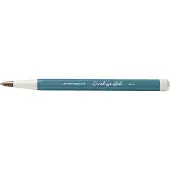 Leuchtturm - Drehgriffel skrivepen (stenbl?) - Kuglepen med kongebl? bl?k inkluderet