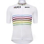 Santini Uci Official World Champion Master Kortærmet Trøje