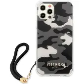 GUESS GUHCP12LKSARBK iPhone 12 Pro Max 6,7" sort/sort hardcase Camo Collection