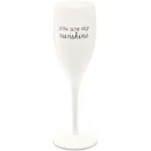 Koziol Cheers champagneglas 10 cl 6-pak You are my sunshine