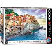 Eurographics puzzle 1000 manarola cinque terre italy 6000-0786