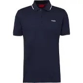 HUGO Dinoso222 Red Kortærmet Polo
