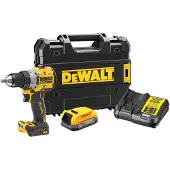 DeWalt XR suktuvas gręžtuvas18V, [DCD800E1T-QW] 1x1,7Ah, Li-Ion, POWERSTACK