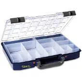 Raaco CarryLite 55 4x8-16, Blå, Polykarbonat (PC), Polypropylen (PP), 337 mm, 278 mm, 57 mm, 948 g