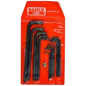 Bahco Long Phosphated T6-t50 Torx-nøglesæt 13 Enheder