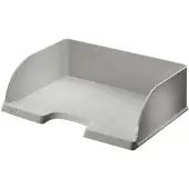 Leitz Plus - Brevbakke - for A4 (210 x 297 mm) - landskab - grå