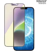PanzerGlass - Skærmbeskytter for mobiltelefon - ultrabred pasform - glas - med fortrolighedsfilter - rammefarve sort - for Apple iPhone 14 Pro Max