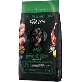 Fitmin Dog For Life Mini, lam og ris - 2 x 12 kg