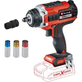 Einhell 4510070, Slagnøgle, Pistolhåndtag, Sort, Rød, Børstefri, 2100 rpm, 400 Nm - SOLO