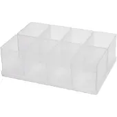 Raaco Insert 80 8xBA8-1, Bakke, Assorter 80, Boxxser 80, CarryLite 80, 1 stk, Transparent, 220 mm, 160 mm