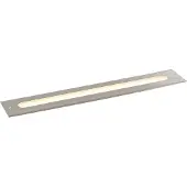 QAZQA Moderne jordspot stål 50 cm inkl. LED IP65 - Eline