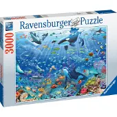 Ravensburger Puslespil - 3000 Brikker - Underwater - - OneSize - Puslespil