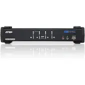 Aten CubiQ CS1784A - KVM / audio / USB switch - 4 x KVM / audio - 1 lokalbruger - desktop