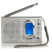 Nedis RDFM1200BK - Privat radio - 0.5 Watt - sort