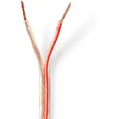Nedis Cabr2500tr250 Højttalerkabel 2x 2.5 Mm 25 M