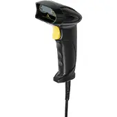 Nedis BSCN1D100BK, Stregkodemodul stregkodelæser, 1D, Laser, 60 cm, Ledningsført, USB