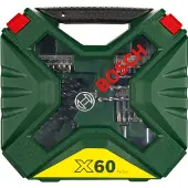 Bosch BOR-/BITSSÆT X-LINE 60 DELE