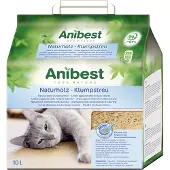 Anibest Naturlig kattegrus - 2 x 10 l (ca. 4,3 kg)